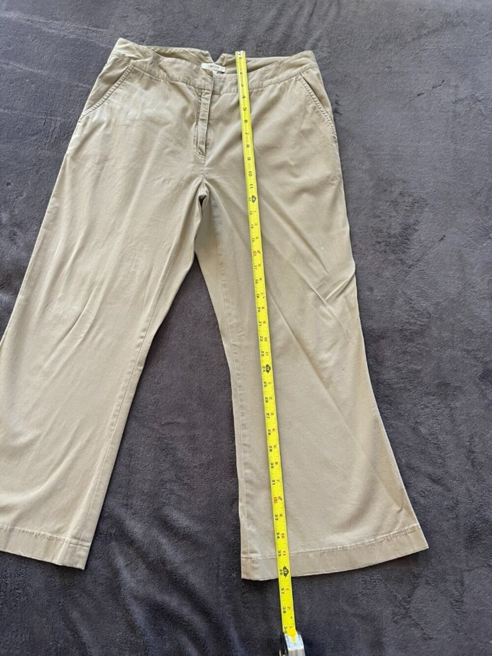 Womens Pants TYLER BOE Beige Khaki Stretch